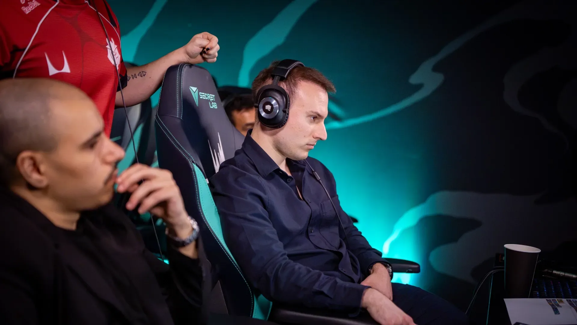 G2 Perkz und Memento beim Spiel gegen SK Gaming in Woche 2 der League of Legends EMEA Championship.